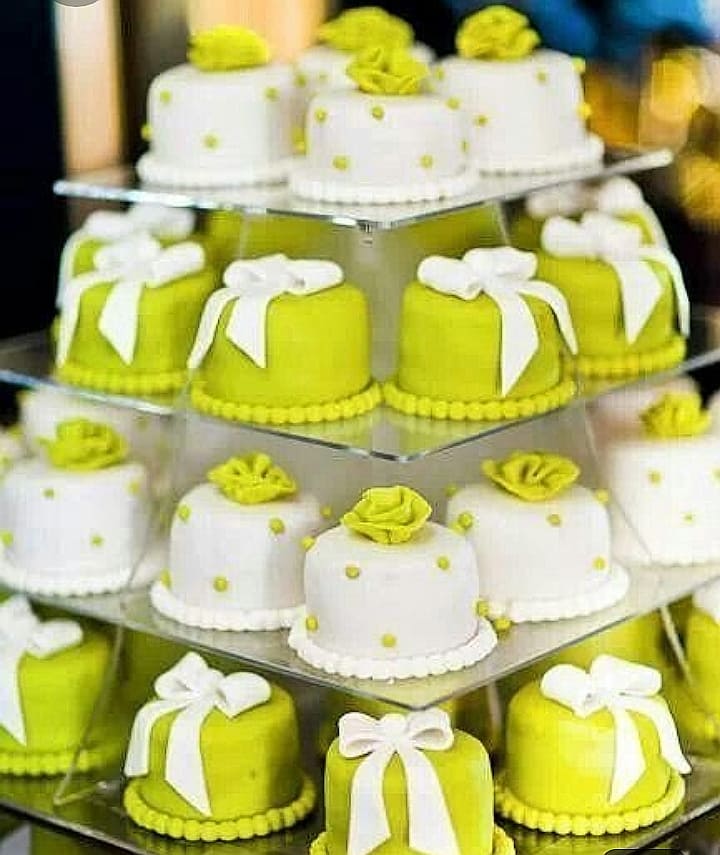 свадебный мини-торт