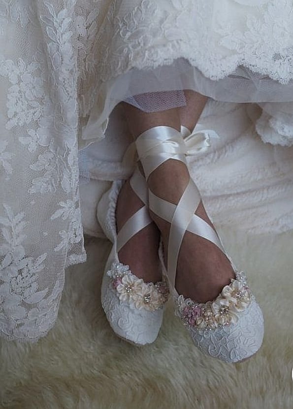 свадьбная обувь без каблука
