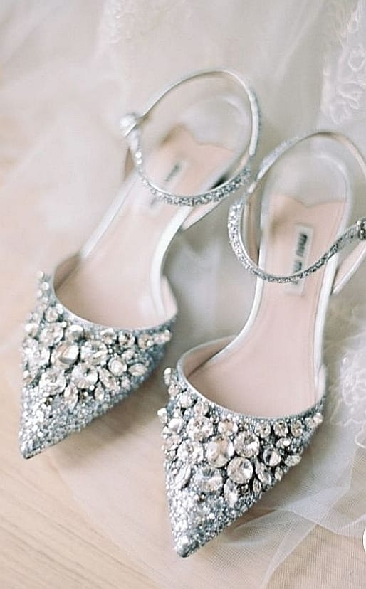 свадебные туфли